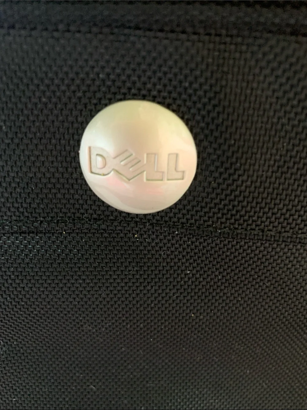 Dell Black Nylon Laptop Briefcase with Shoulder Strap 15.5